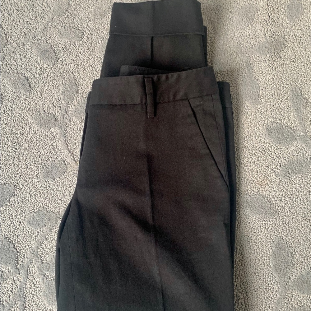 Prada Ladies Dark Navy Blue Cuffed Pants